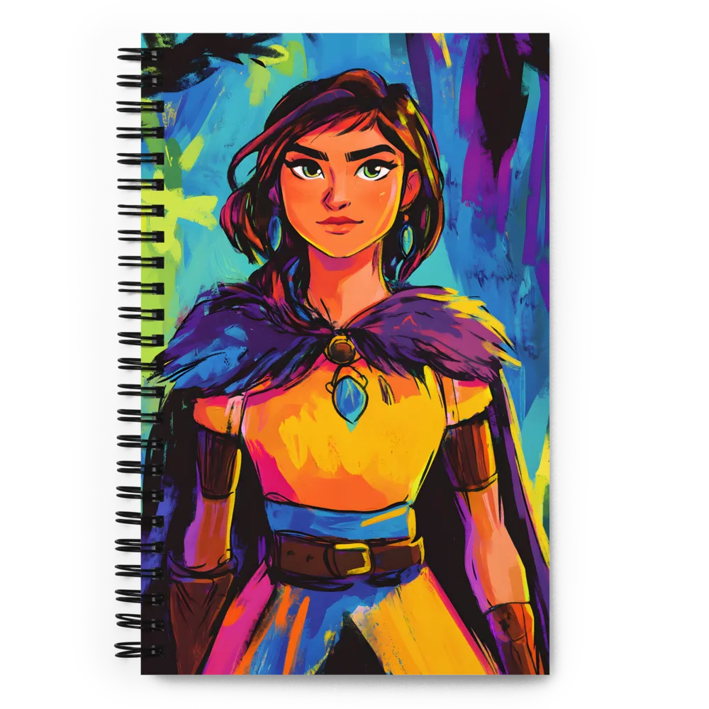 Guardian of Colors | Spiral Notebook