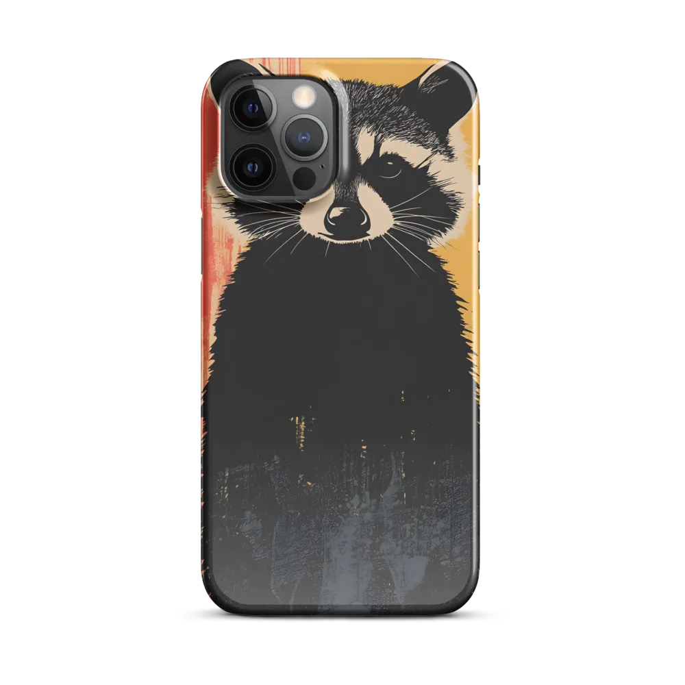 Whimsical Raccoon Portrait