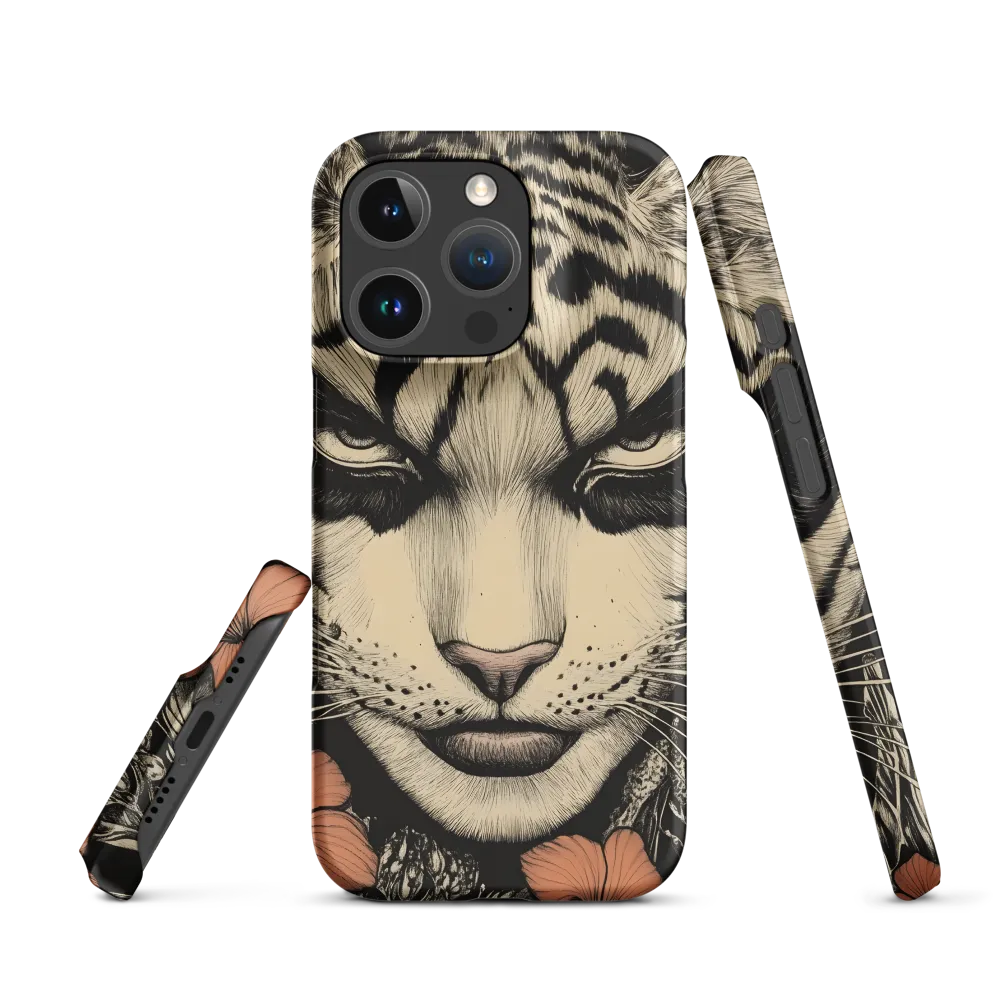 Feline Majesty: The Human-Leopard Connection | Phone Case |  16 Pro | Snap Case | Matte