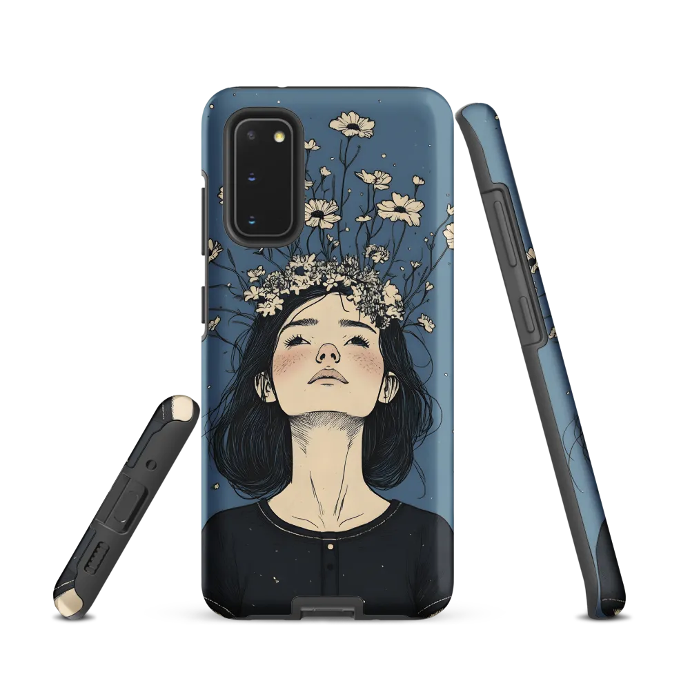 Floral Serenity: A Portrait of Tranquility
