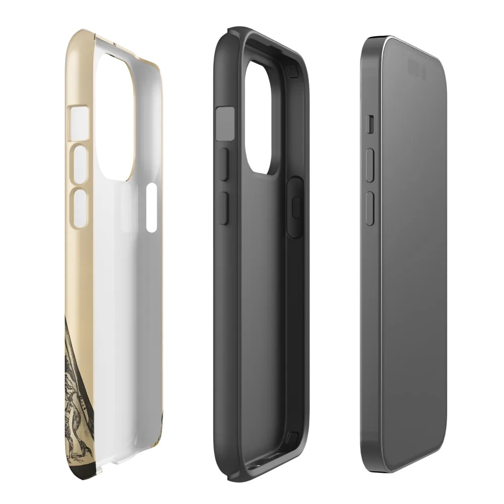 Mystical Cloak of Symbols | Phone Case |  14 Pro | Tough Case | Glossy