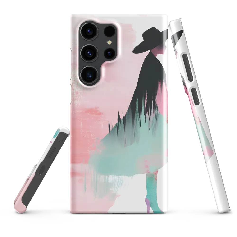 Elegance in Silhouette | Phone Case |  S23 Ultra | Snap Case | Glossy
