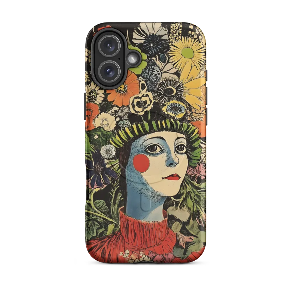 Floral Whimsy: A Portrait of Nature's Embrace