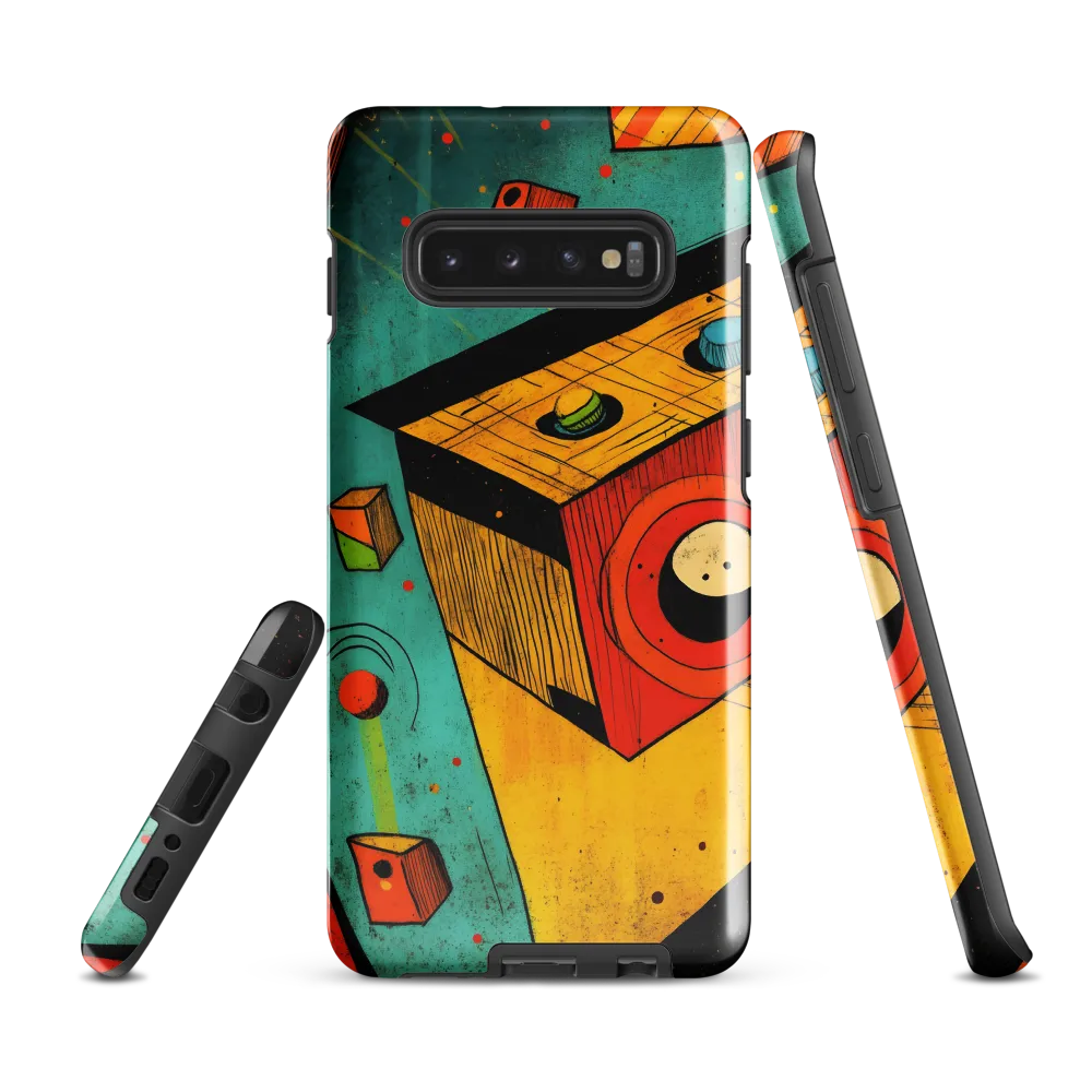 Cosmic Geometry | Phone Case |  S10 Plus | Tough Case | Glossy