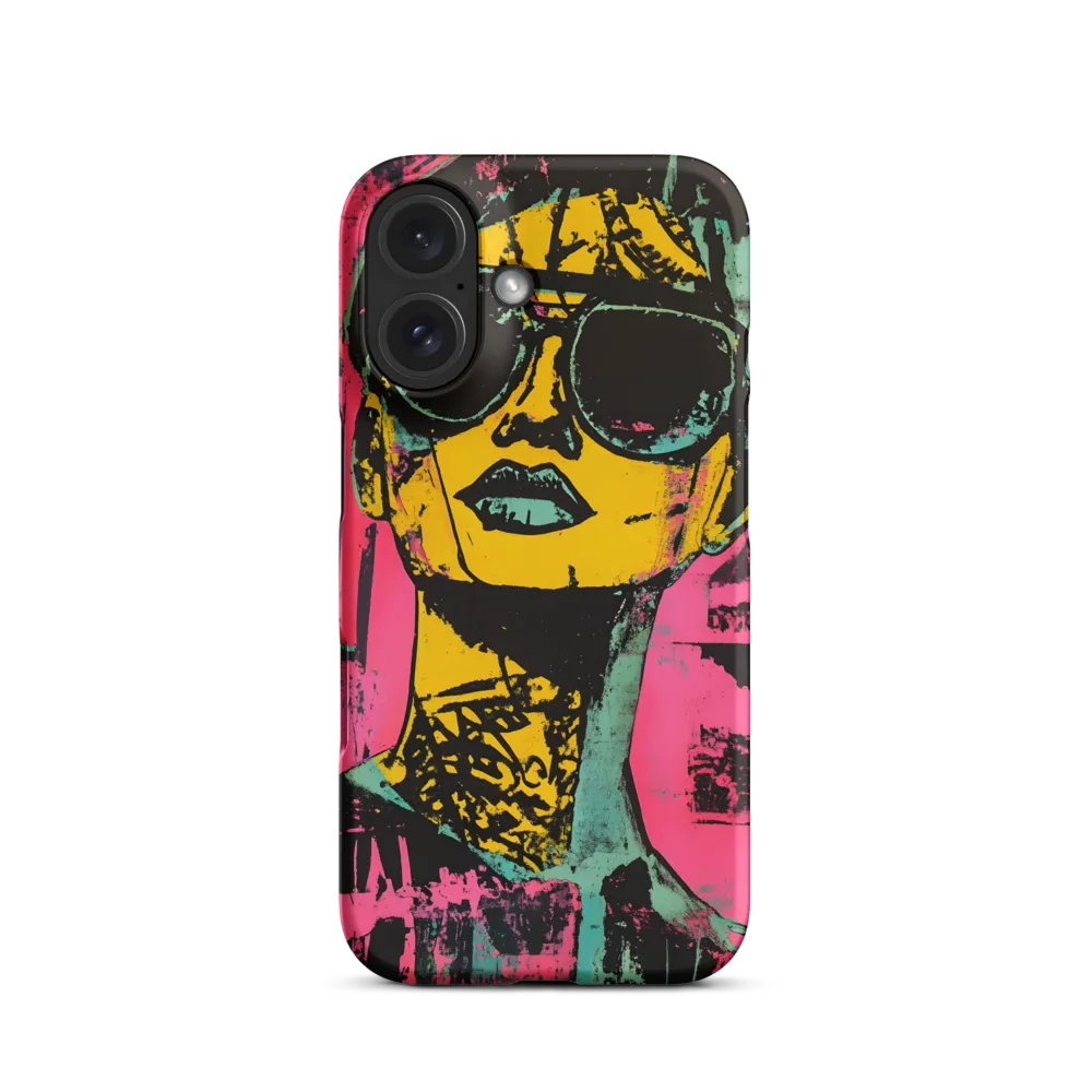 Confident Portrait in Neon Colors