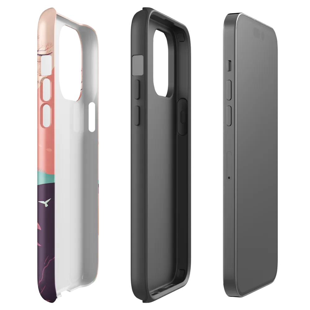 Contemplating Solitude | Phone Case |  14 Pro Max | Tough Case | Glossy