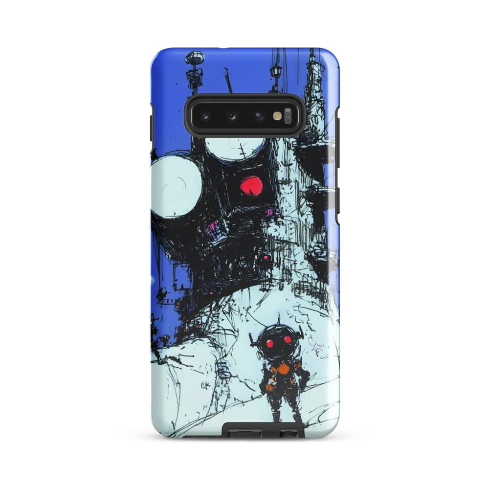 Echoes of a Futuristic Frontier | Phone Case |  S10 Plus | Tough Case | Glossy