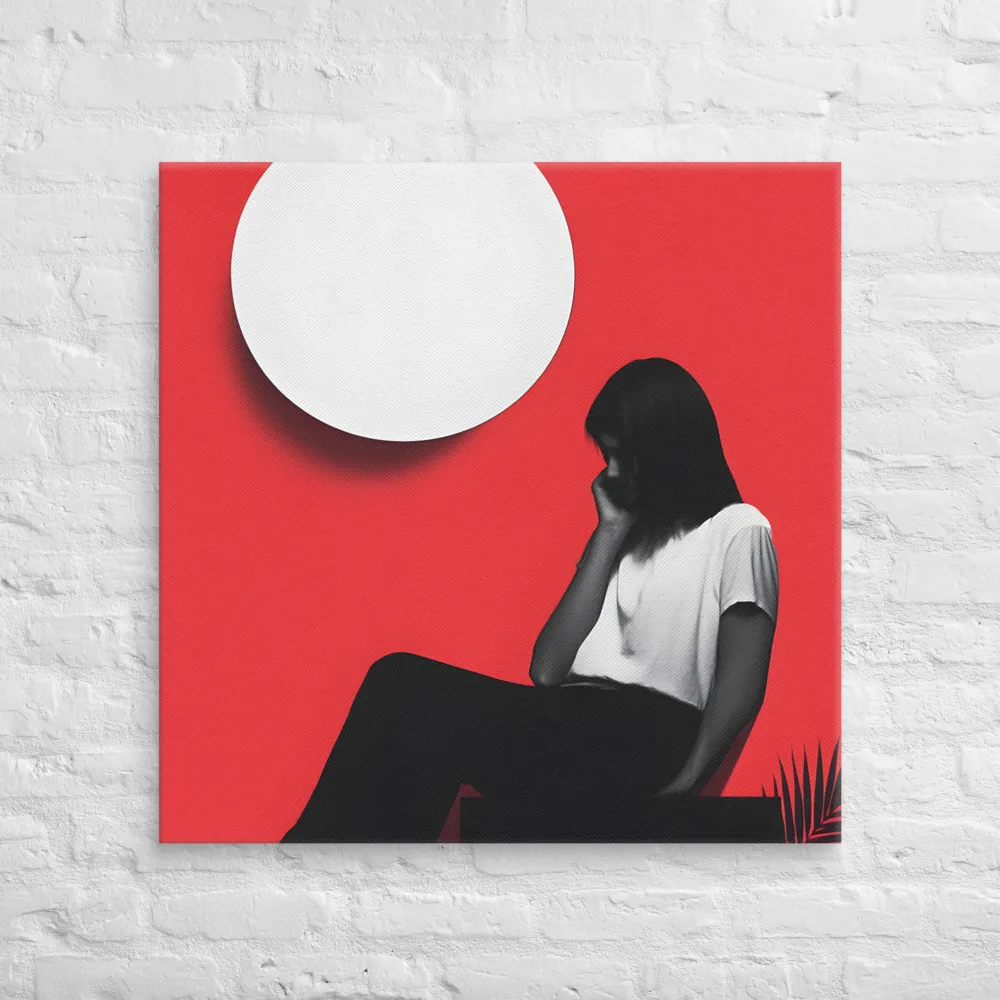 Contemplation in Red