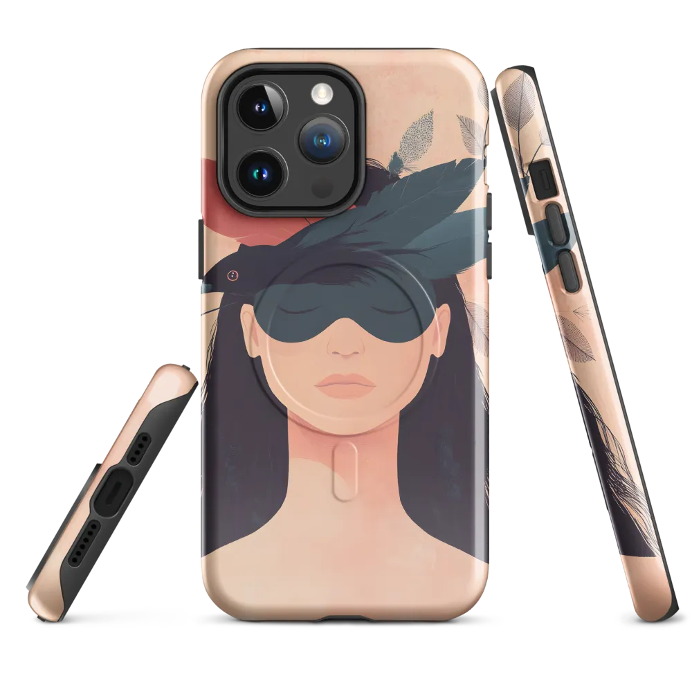 The Veil of Nature | Phone Case |  14 Pro Max | MagSafe® Tough Case | Glossy