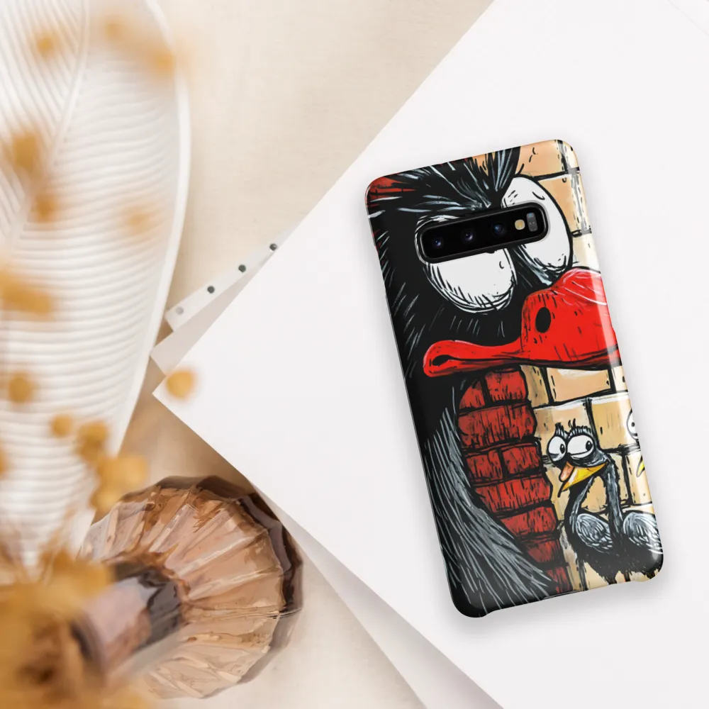 Whimsical Encounter | Phone Case |  S10 Plus | Snap Case | Glossy