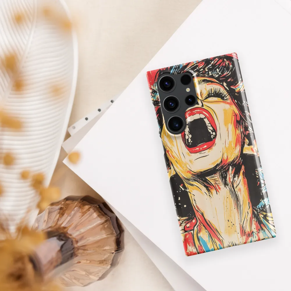 The Cry of Color | Phone Case |  S23 Ultra | Snap Case | Glossy