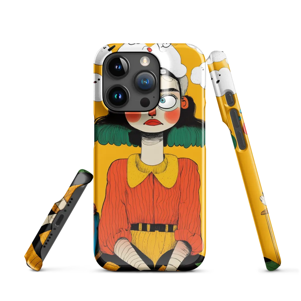 Dreamy Whimsy | Phone Case |  15 Pro | Snap Case | Glossy