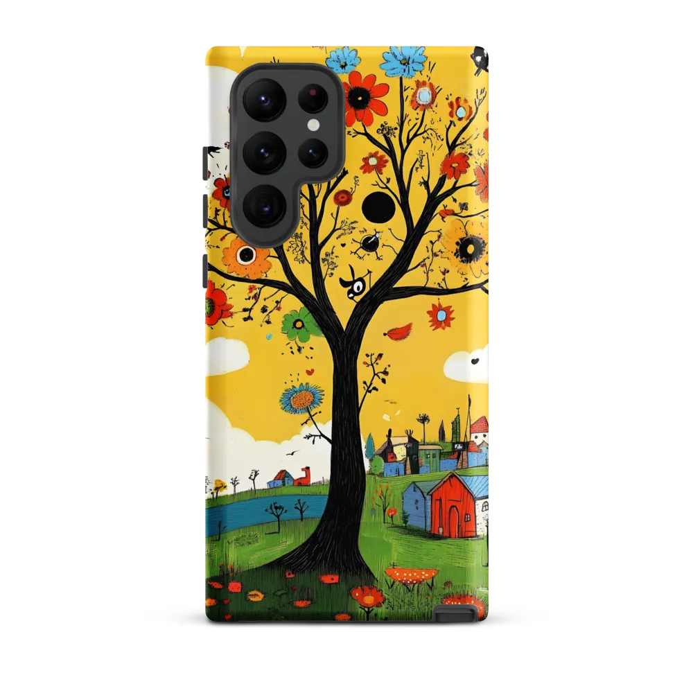 Whimsical Blooms of Life | Phone Case |  S22 Ultra | Tough Case | Matte
