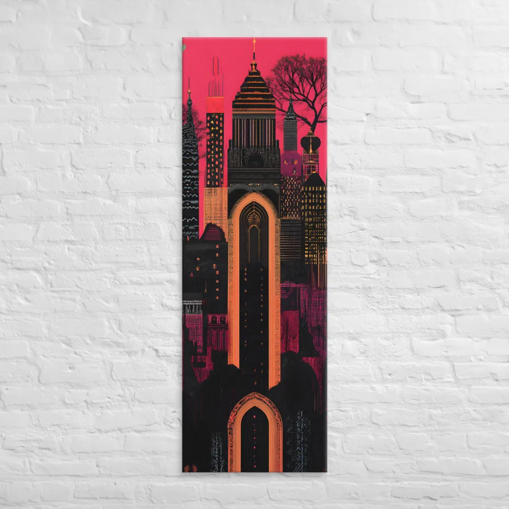 Urban Reverie | Canvas | 20″×60″