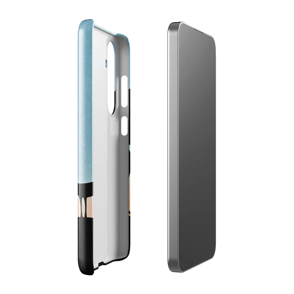 Curiosity in the Silhouette | Phone Case |  S24 Plus | Snap Case | Glossy
