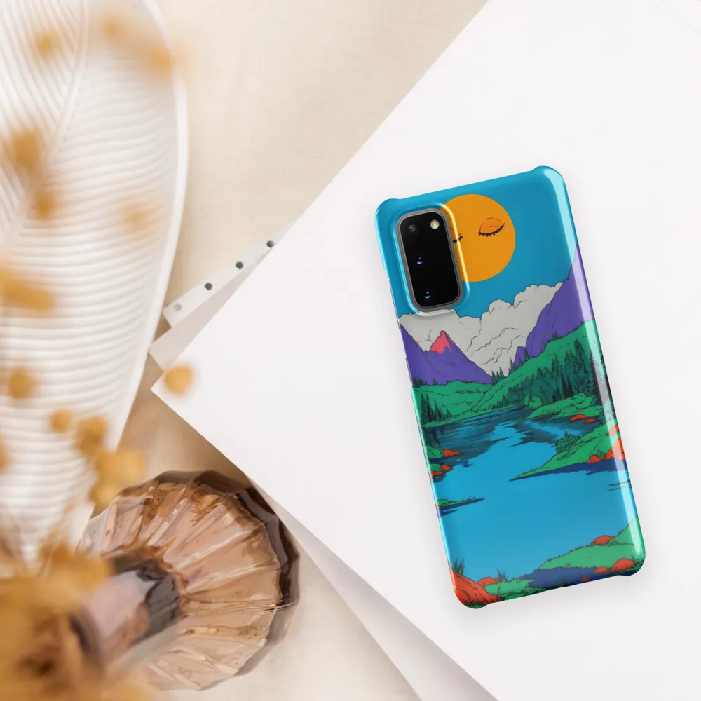 Whimsical Serenity in Vibrant Colors
