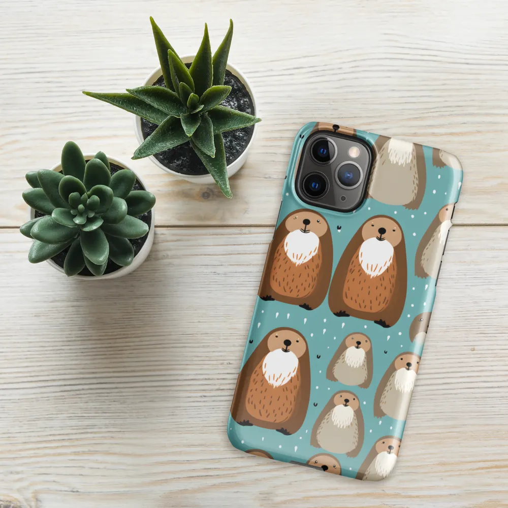 Whimsical Otter Pattern
