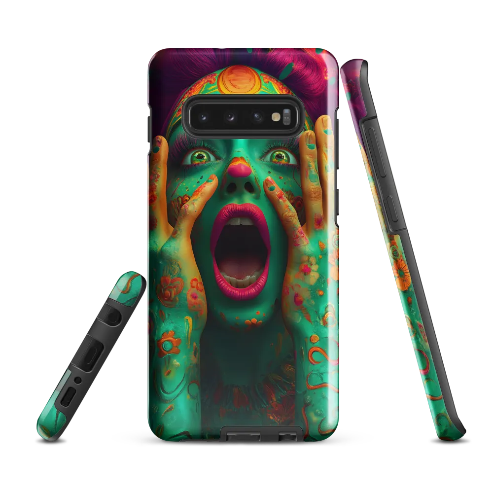 Echo of Shock | Phone Case |  S10 Plus | Tough Case | Glossy