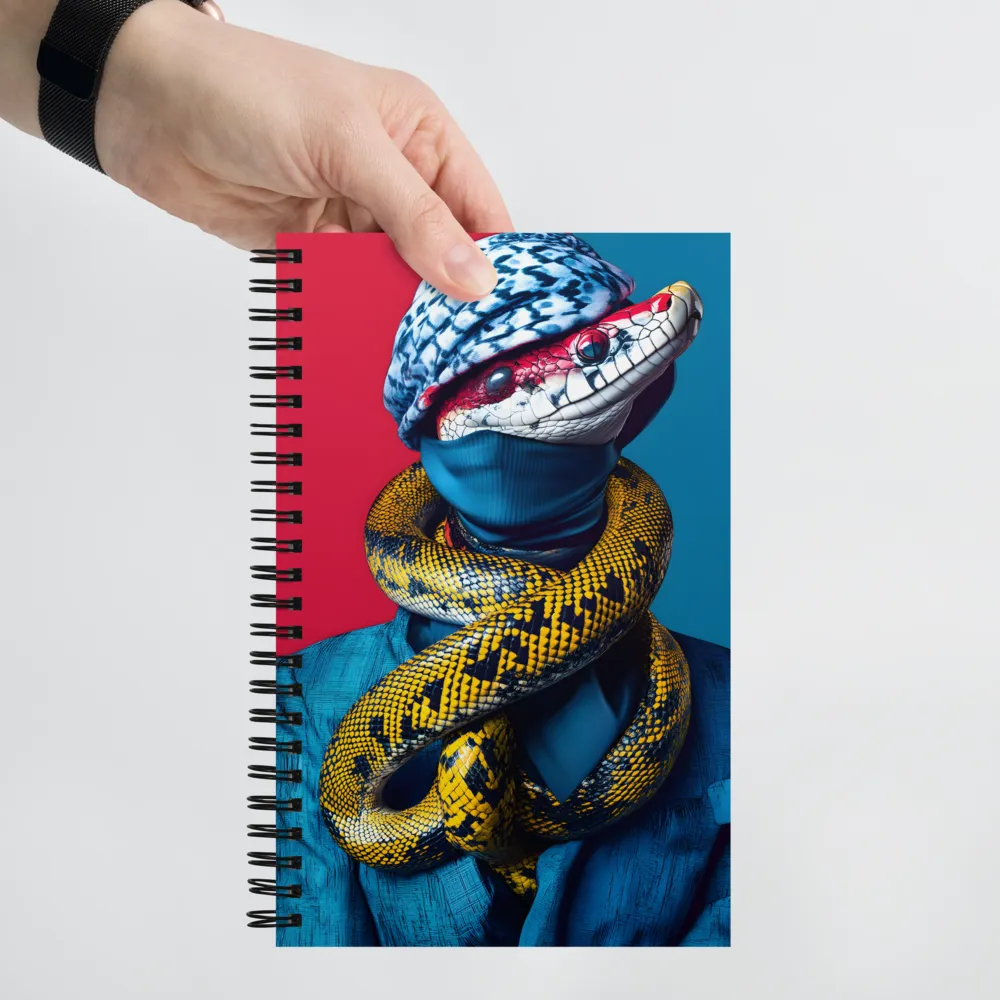 Hybrid of Reptilian Elegance | Spiral Notebook