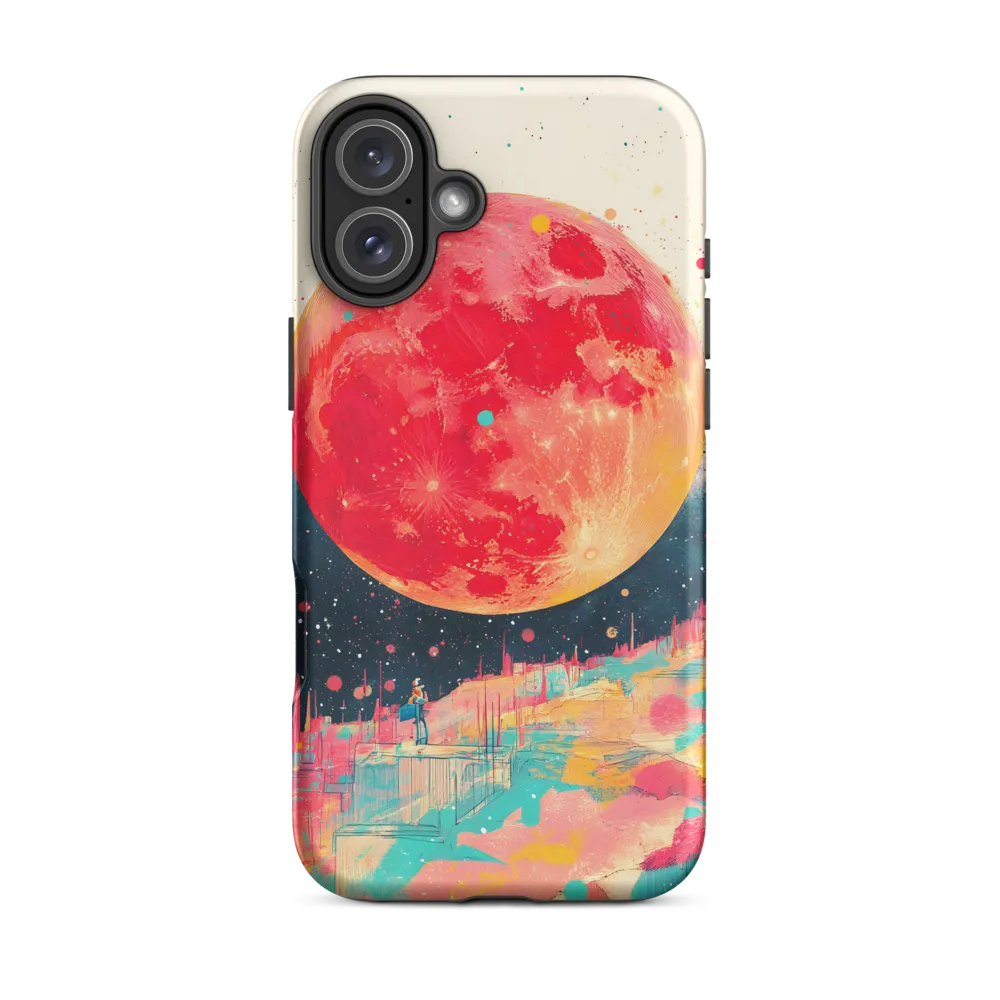 Crimson Dreams: A Lunar Exploration