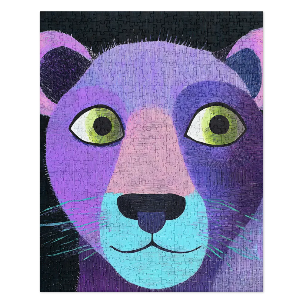 Playful Lion Portrait | Jigsaw Puzzle | 520 pieces