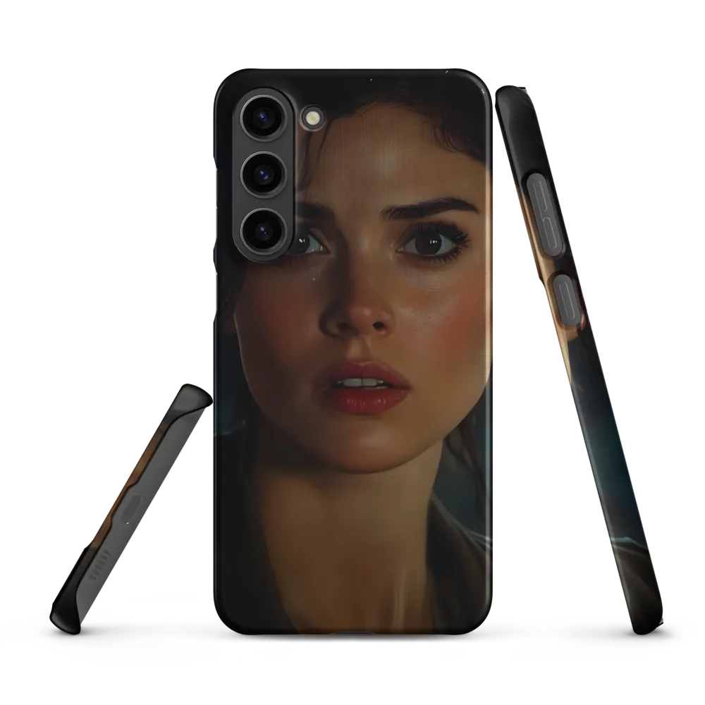 Gaze of Intensity | Phone Case |  S23 Plus | Snap Case | Matte