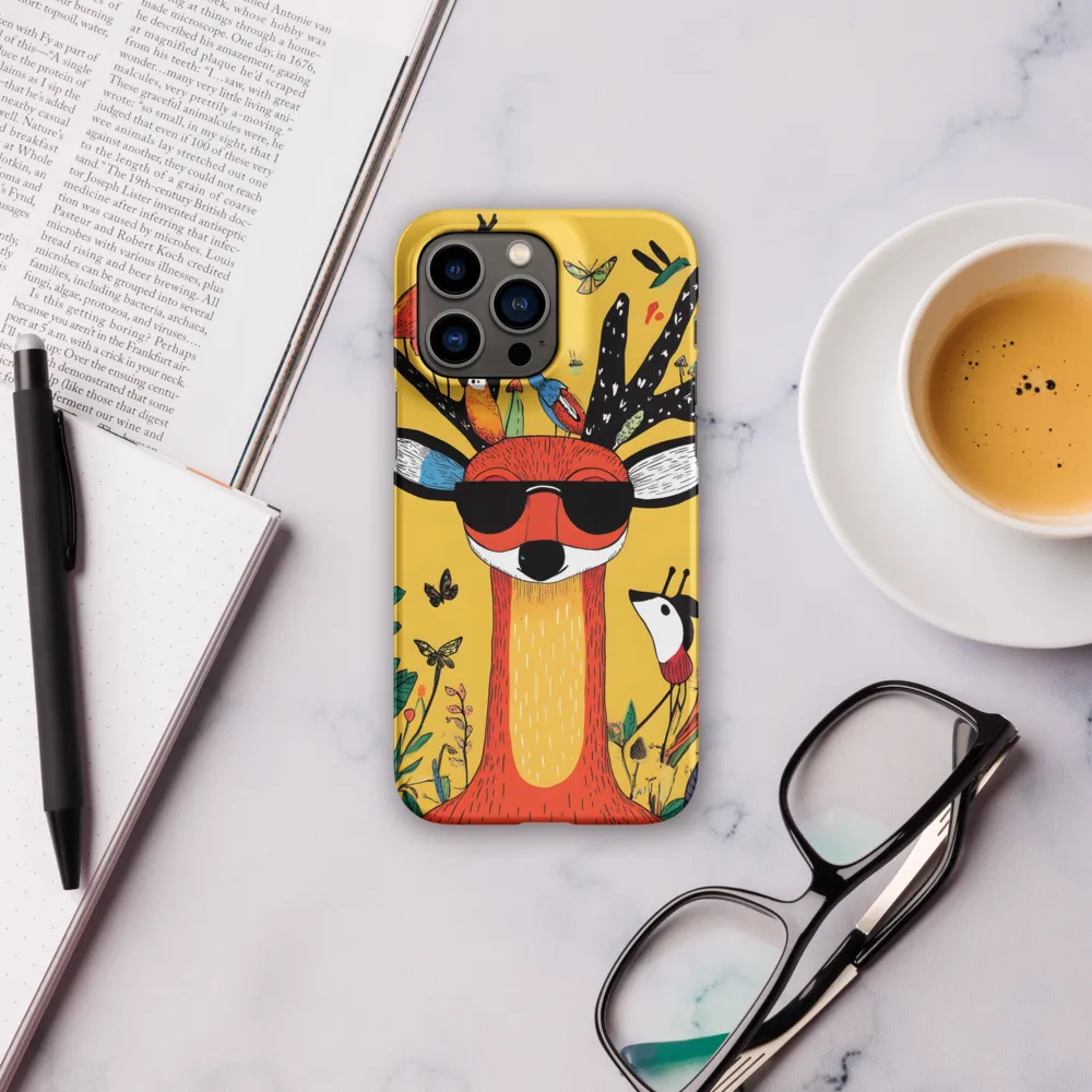 Playful Deer with Sunglasses