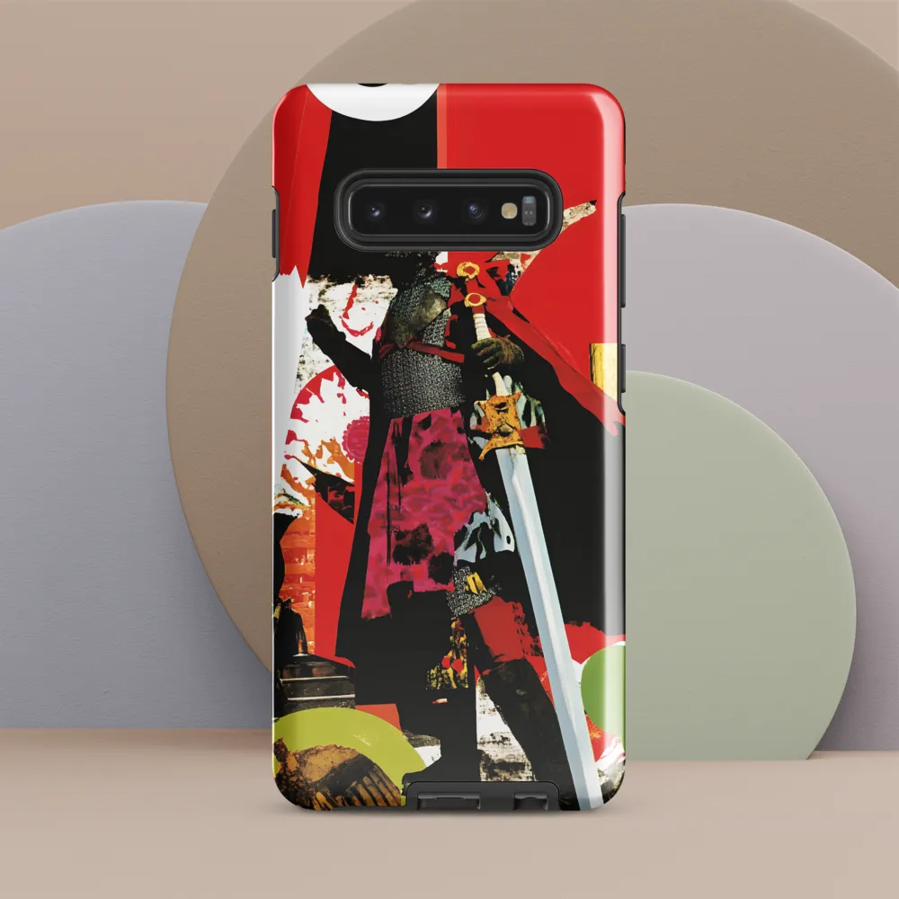 Heroic Visions: The Knight's Stand | Phone Case |  S10 Plus | Tough Case | Glossy