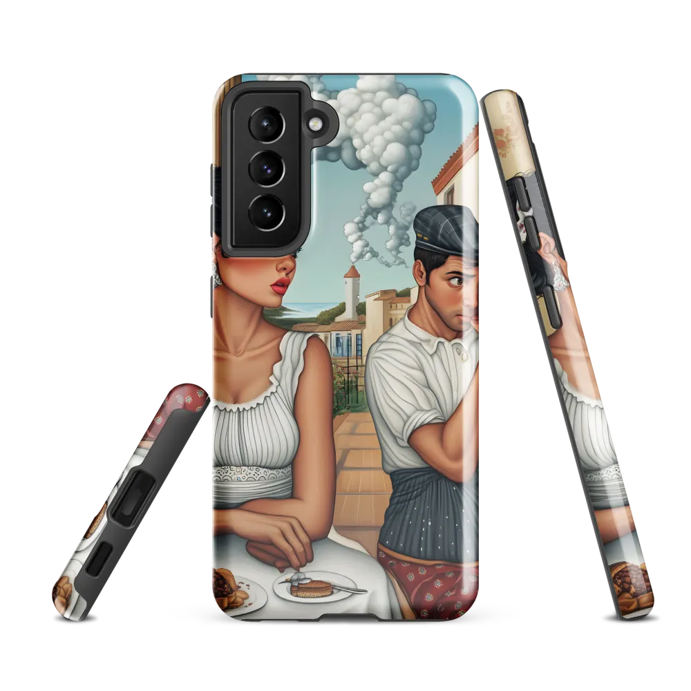 Tension Between Worlds | Phone Case |  S21 FE | Tough Case | Glossy