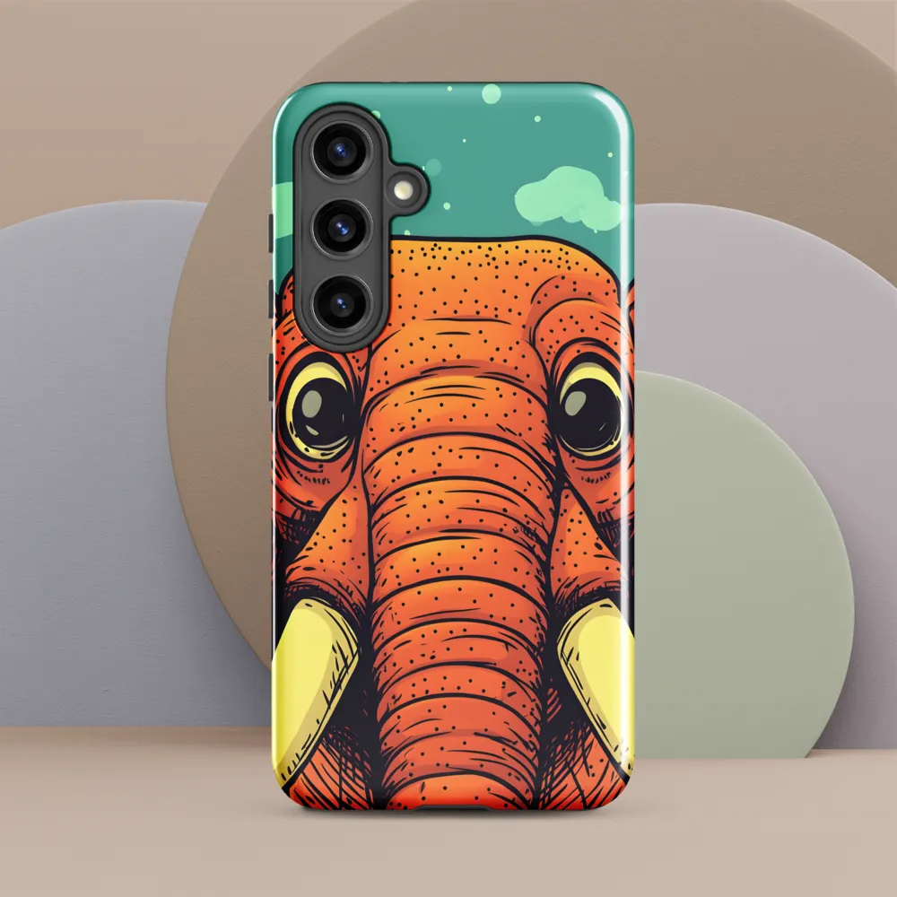 Whimsical Majesty: The Playful Elephant