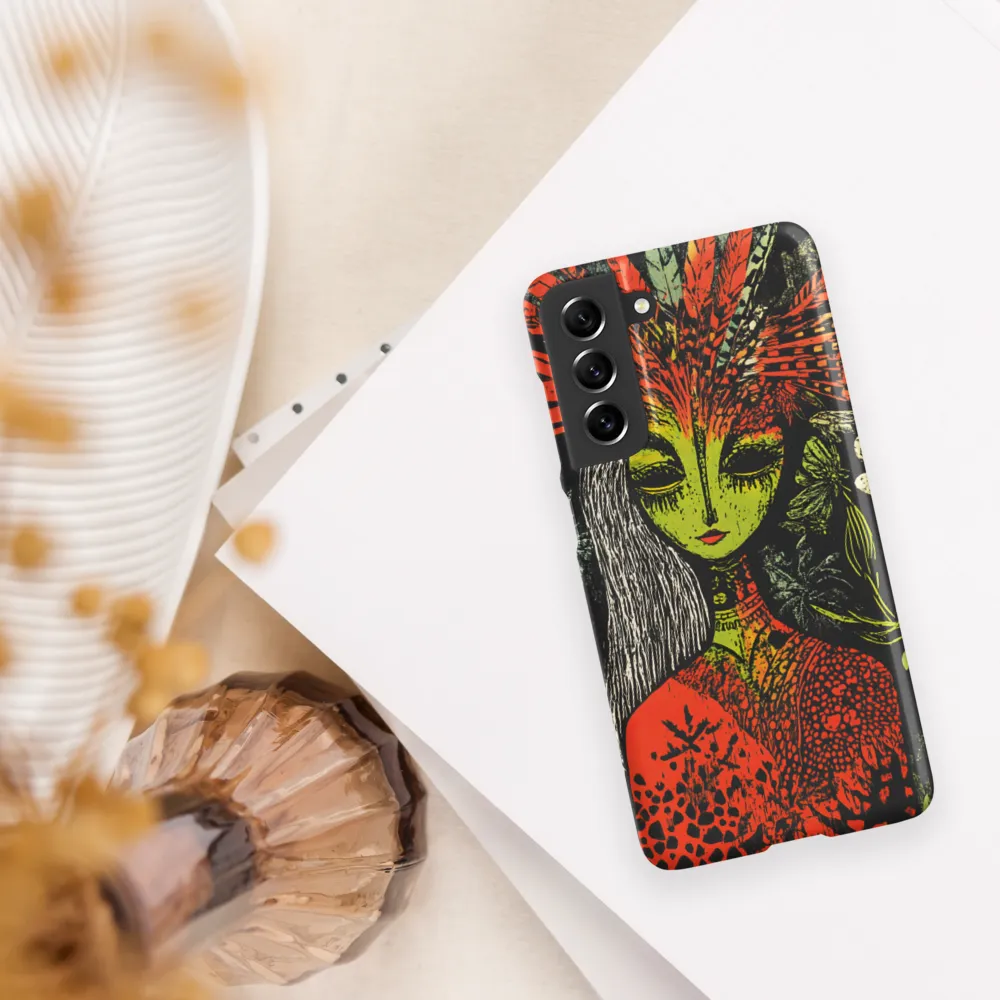 Mystical Flora: A Surreal Portrait