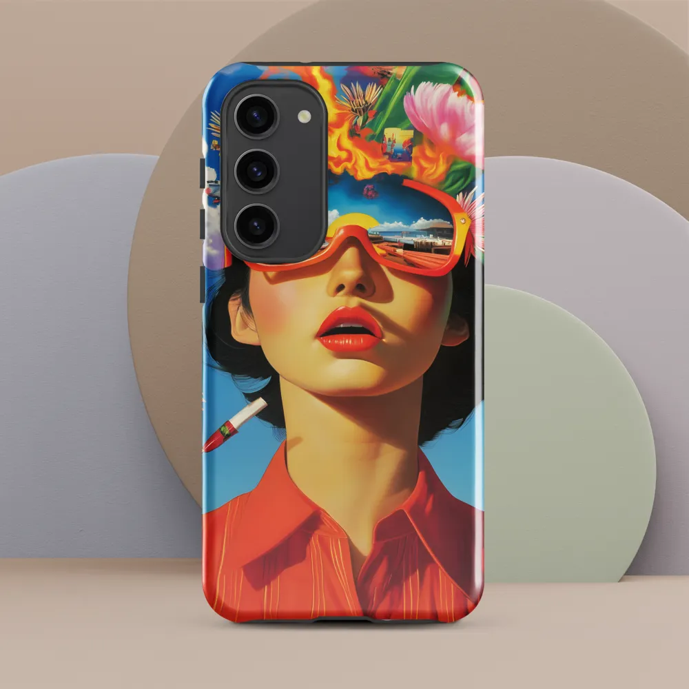 Reflections of Whimsy | Phone Case |  S23 Plus | Tough Case | Glossy