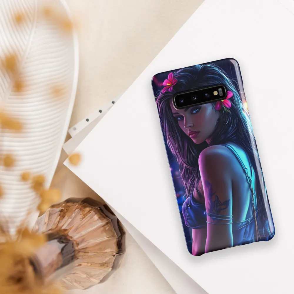 Neon Allure | Phone Case |  S10 Plus | Snap Case | Glossy