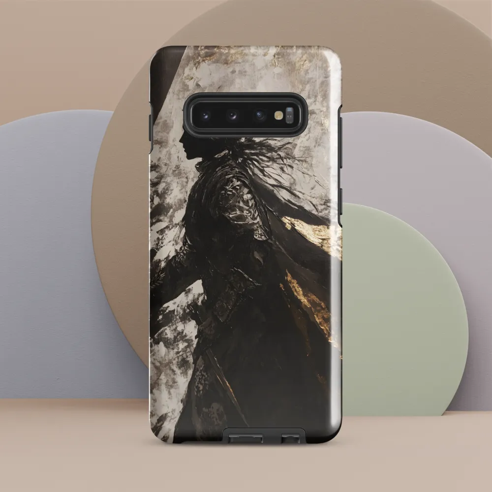 The Silhouette of Valor | Phone Case |  S10 Plus | Tough Case | Glossy