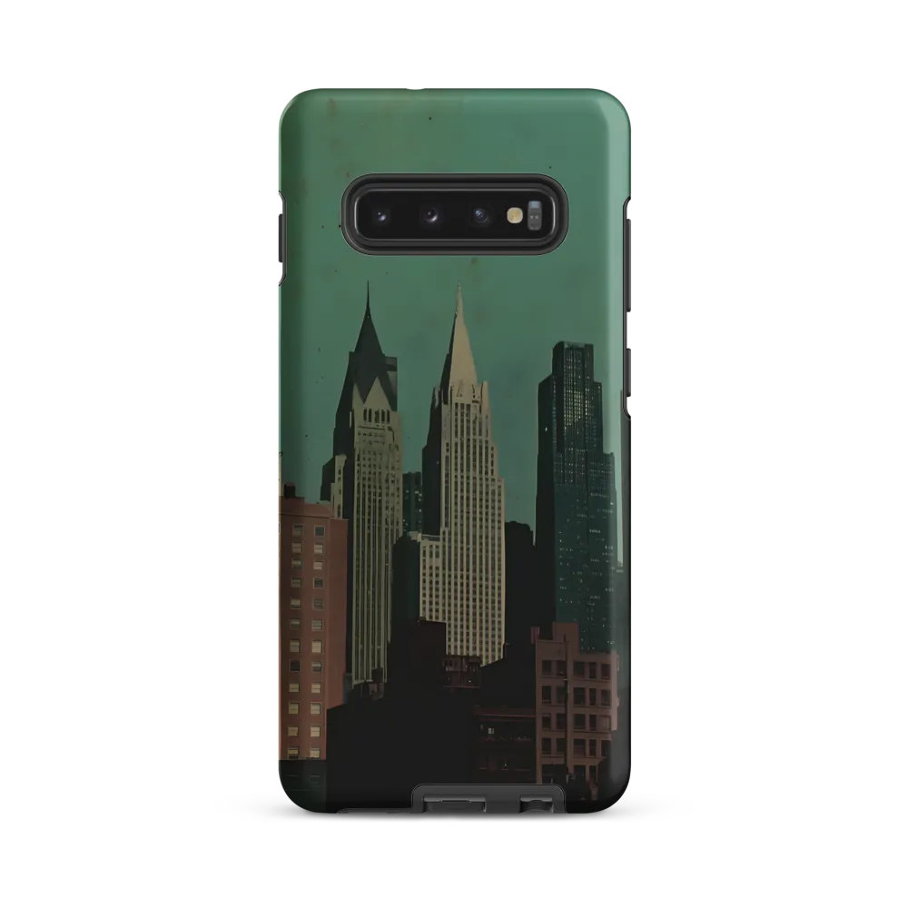 Urban Nostalgia: A Retro Cityscape