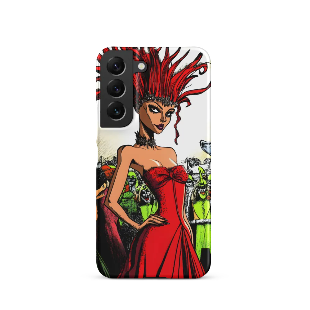 Fiery Elegance: A Fashion Statement