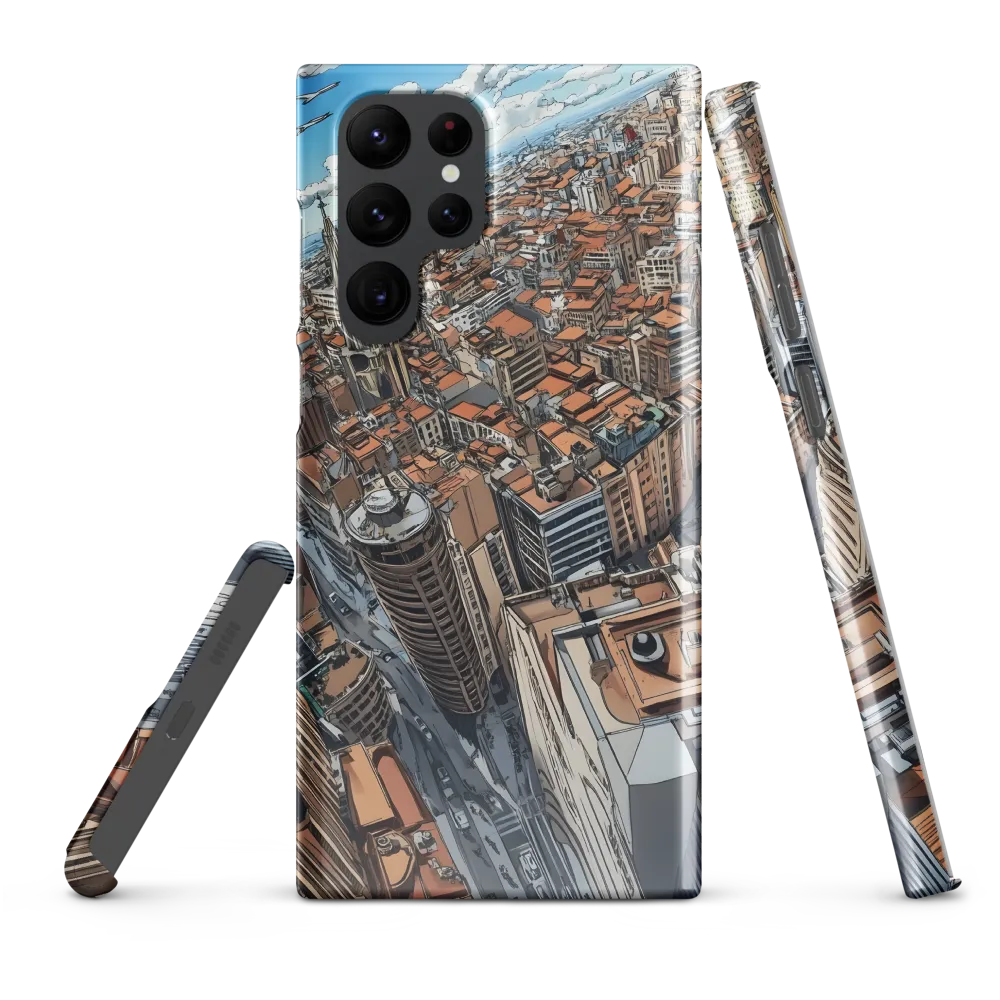 Aerial Symphony of Urban Life