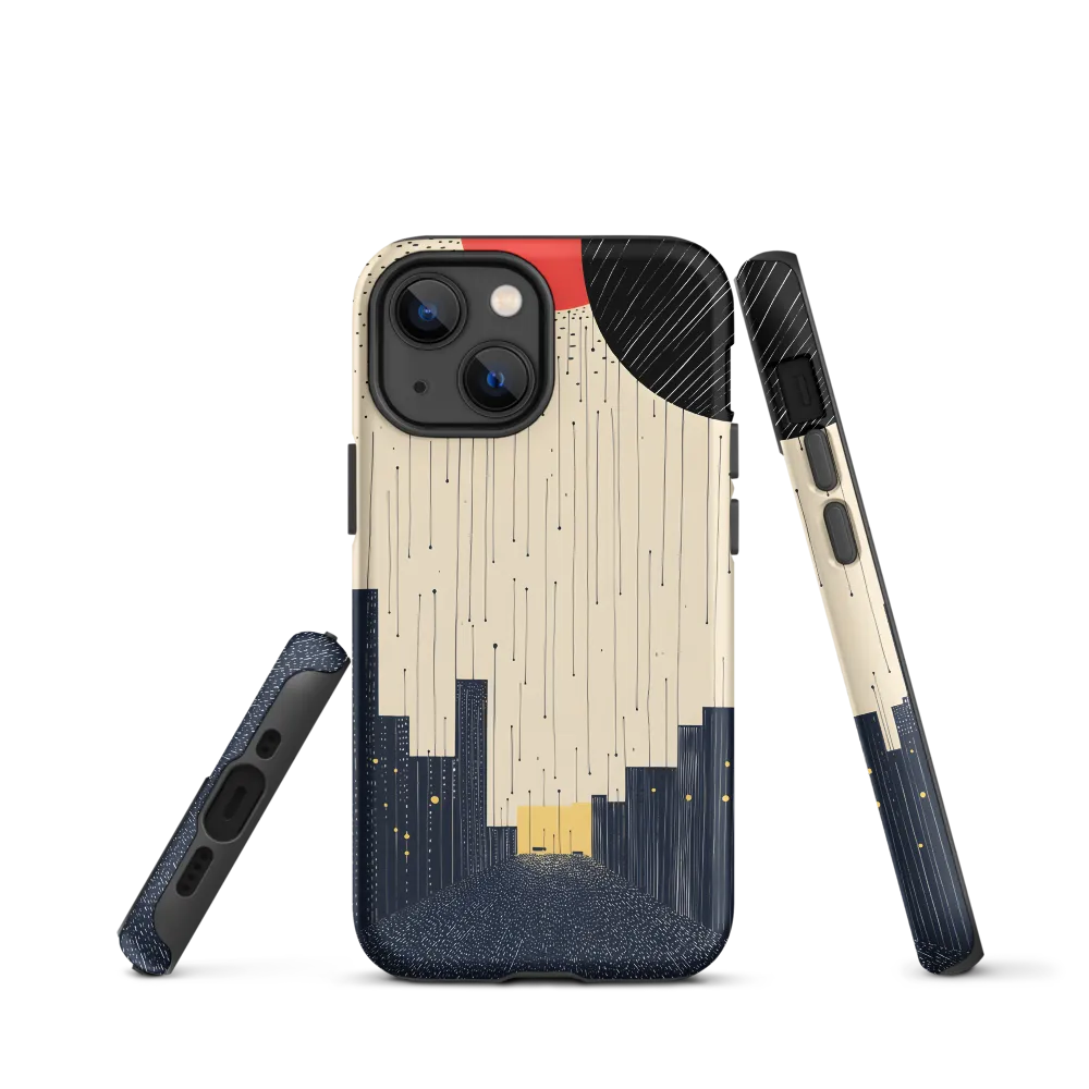 Whispers of the Urban Sky | Phone Case |  13 mini | Tough Case | Matte