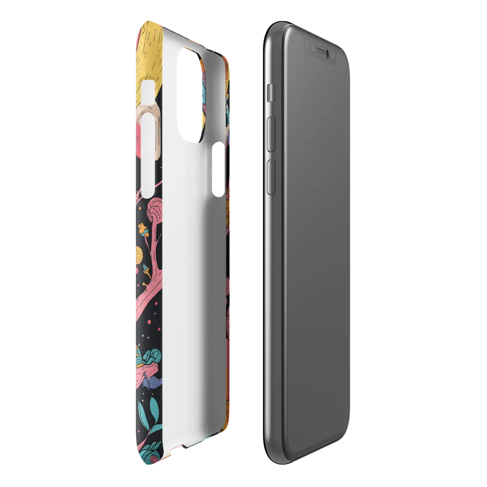 Whimsical Cosmic Owl | Phone Case |  11 Pro | Snap Case | Glossy