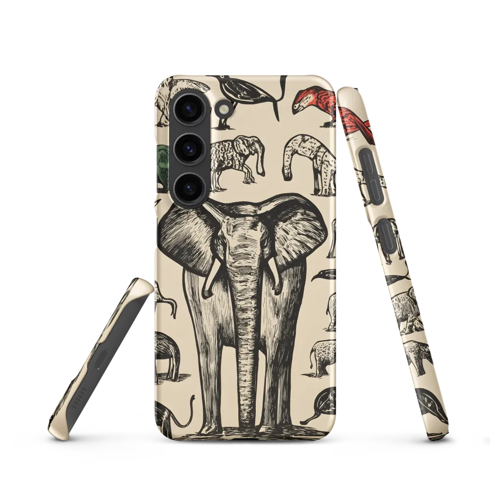 Whimsical Wildlife: A Linocut Journey