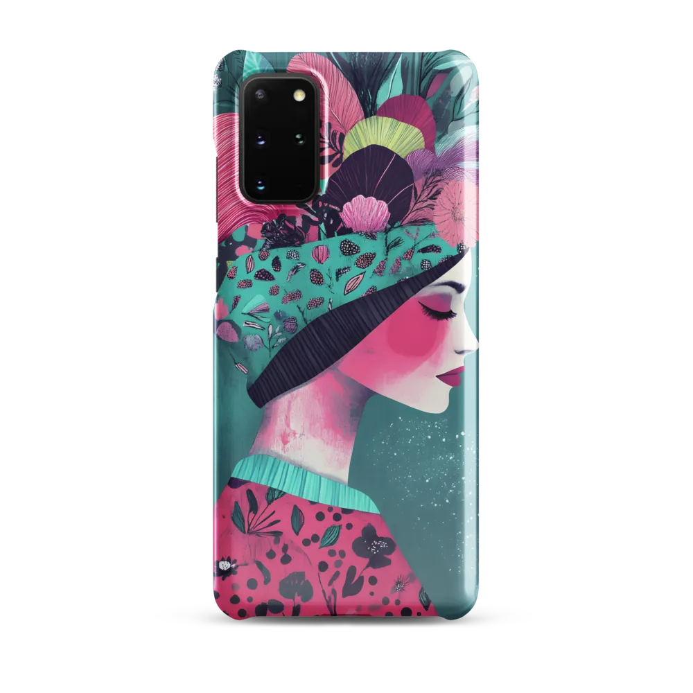 Whimsical Floral Portrait