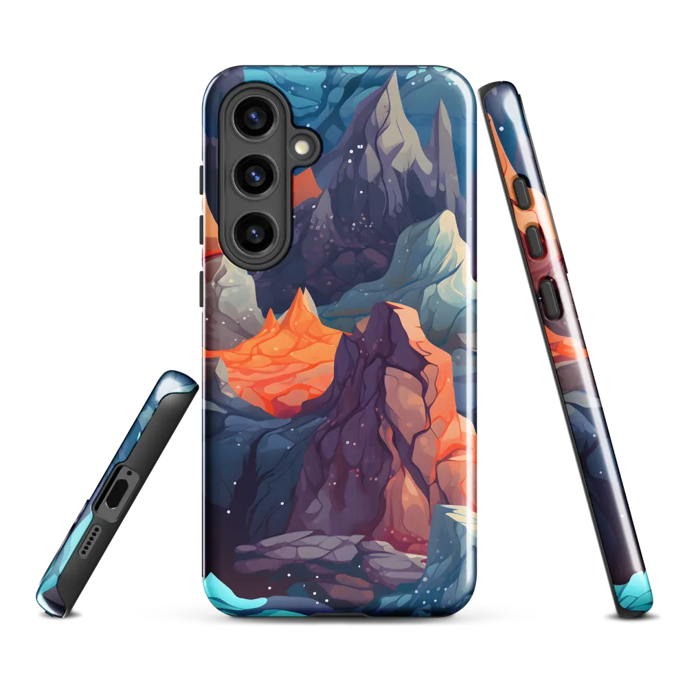 Mystical Peaks of Imagination | Phone Case |  S24 Plus | Tough Case | Glossy