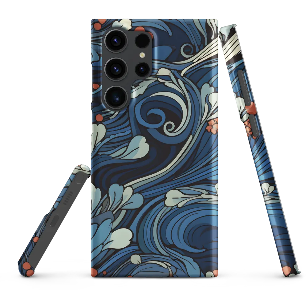Nature's Elegance: An Oceanic Tapestry | Phone Case |  S23 Ultra | Snap Case | Matte