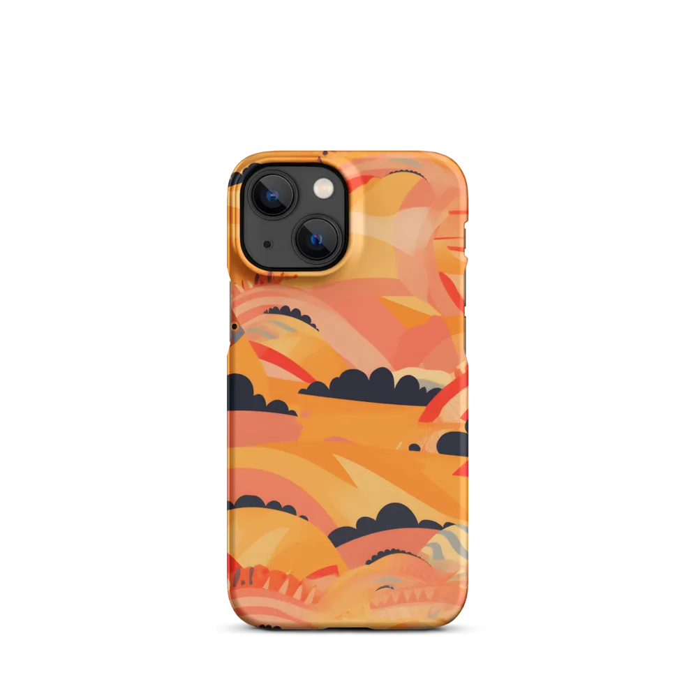 Whispers of the Abstract Horizon | Phone Case |  13 Mini | Snap Case | Matte