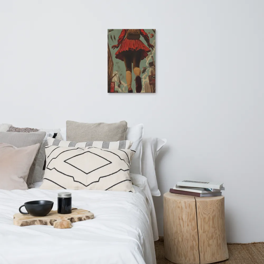 Flight of the Urban Dreamer | Canvas | 18″×24″