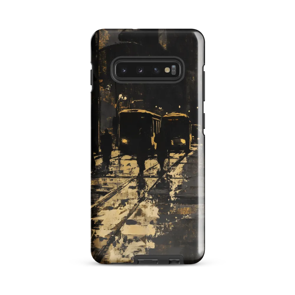 Urban Symphony in Shadows | Phone Case |  S10 Plus | Tough Case | Glossy