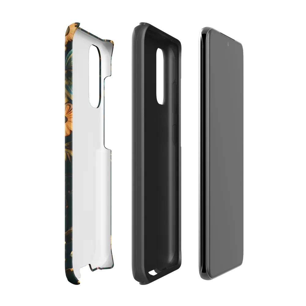 Whimsy in Flora: An Art Nouveau Journey | Phone Case |  S20 | Tough Case | Matte