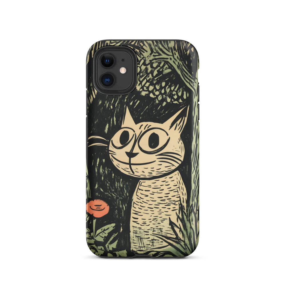 Whimsical Cat in the Forest