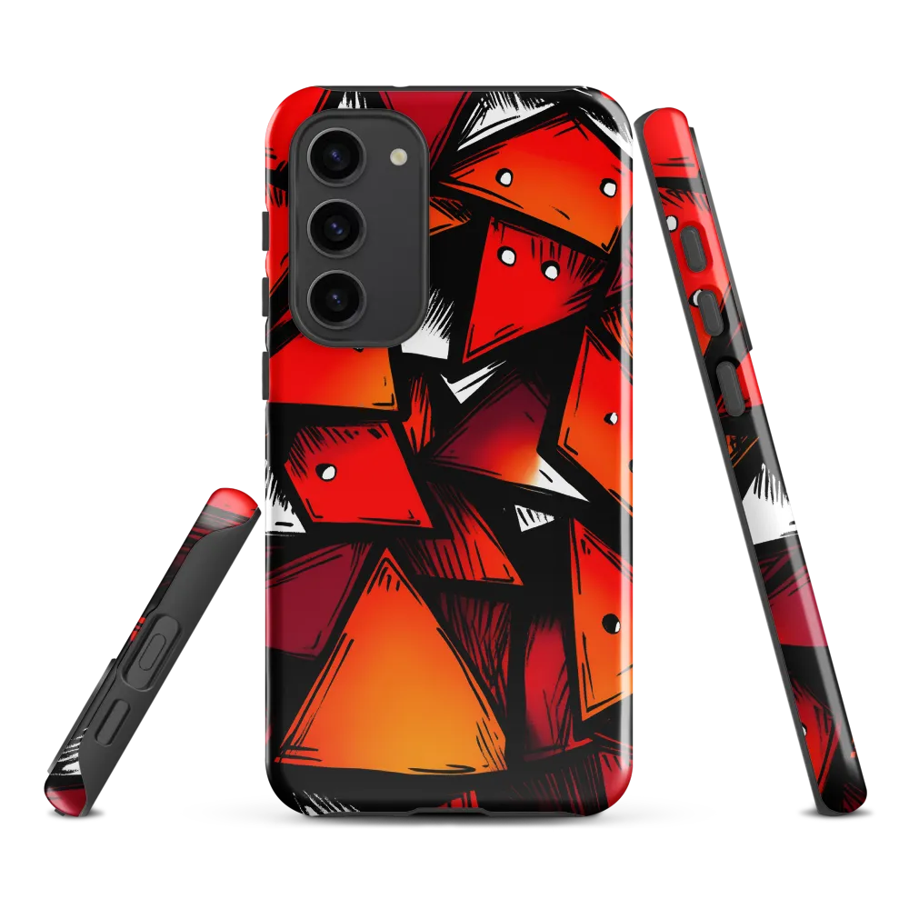 Dynamic Geometry of Red and Orange
