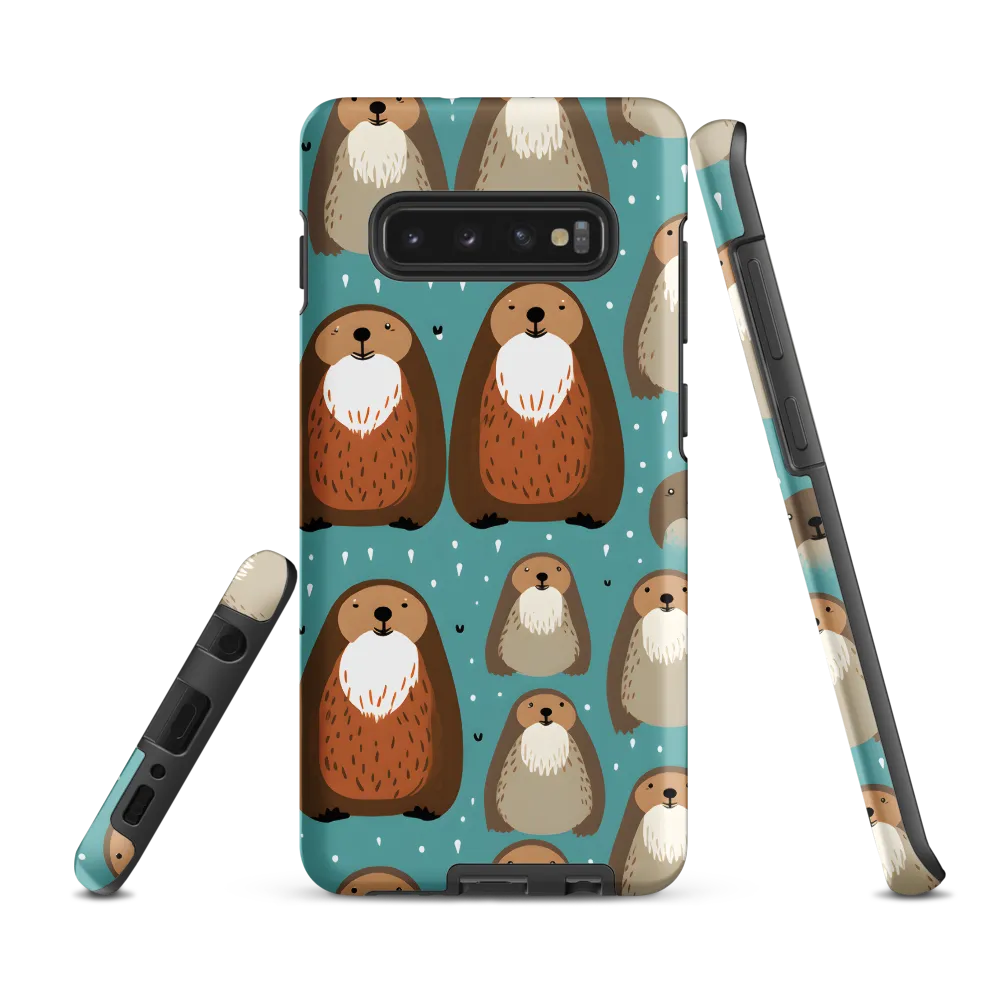 Whimsical Otter Pattern